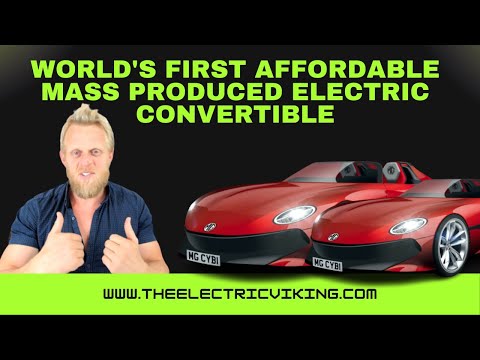 World's first affordable mass produced ELECTRIC convertible