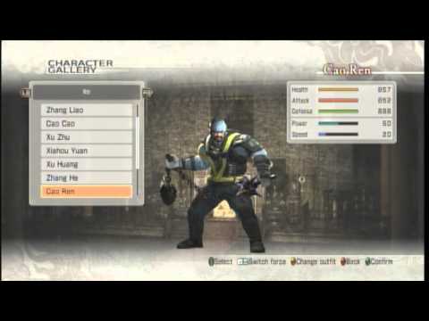 [XBOX360] Dynasty Warriors 7 - Wei Original Costume Pack