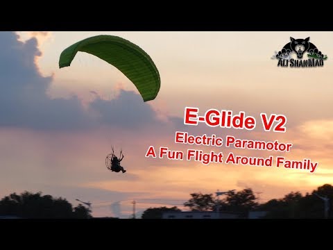 E-Glide V2 Electric Paramotor Low Altitude Fun Flight around my family - UCsFctXdFnbeoKpLefdEloEQ