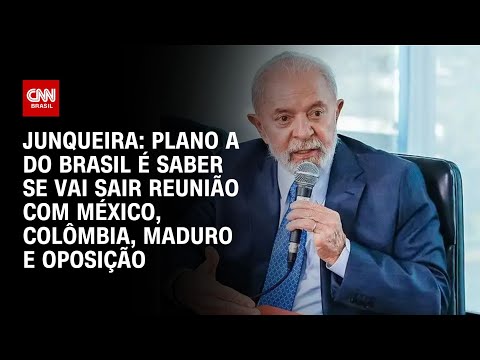 Junqueira: Plano A do Brasil é saber se vai sair reunião com México, Colômbia, Maduro e oposição|WW