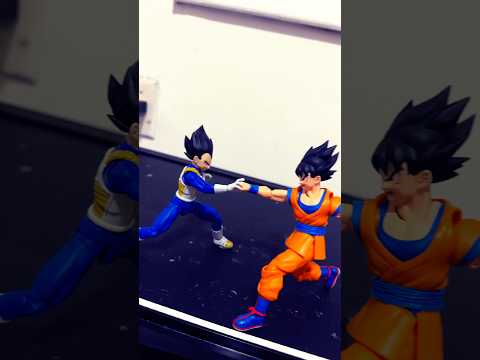 Who’s your favorite? #anime #goku #vegeta #shorts #toys #dbz #viral #posing #collection