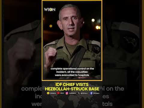 Israeli Army Chief Visits Base Targeted by Hezbollah; Investigation Underway | Israel Ve Hezbollah