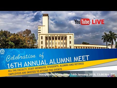 LIVE: 16th Annual Alumni Meet- Inauguration Ceremony