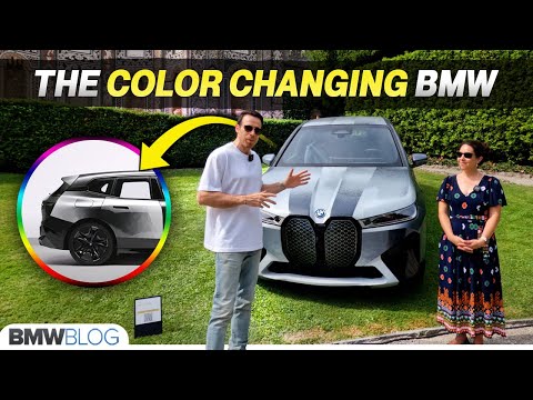 BMW iX Flow - Would you buy a color changing car?