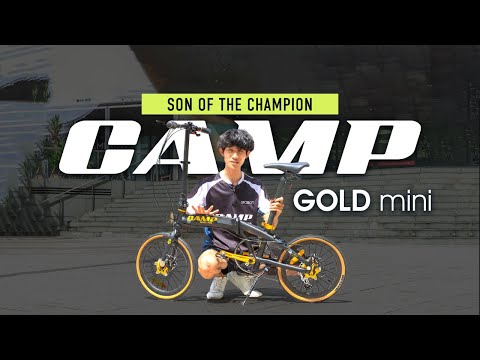 Camp Gold Mini foldable bicycle | First Look