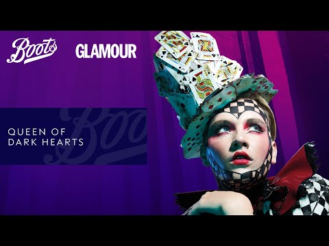 boots.com & Boots Voucher Code video: Make-up Tutorial | Halloween Queen of Dark Hearts | Boots X Glamour | Boots UK