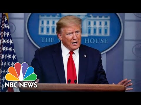 Live: President Trump Holds News Conference At White House | NBC News