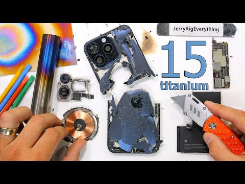 How much 'Titanium' does iPhone 15 Pro *actually* have? -  NO SECRETS HERE!