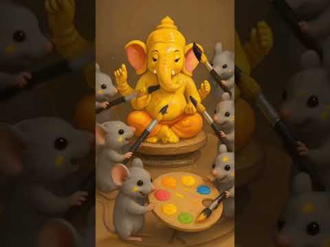 गणेश चतुर्थी की हार्दिक शुभकामनाएं🙏🙏🥰🐀🐁 #ganapatibappamorya #ganapatibappa #jaishreeganesh❤️🥰 