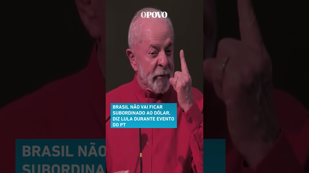 Mesmo com tarifaço de Trump Lula diz que não vai deixar de buscar moeda alternativa para o dólar