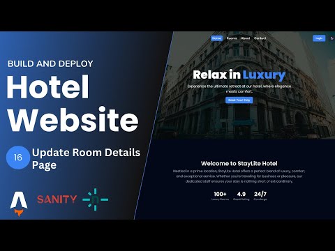 Build and Deploy a Full-Stack Hotel Website with Astro & Sanity