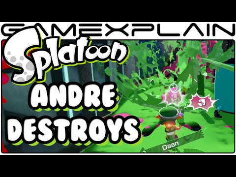 Splatoon: Andre CLEANS HOUSE in Turf War - Urchin Underpass (Gameplay - 60fps) - UCfAPTv1LgeEWevG8X_6PUOQ