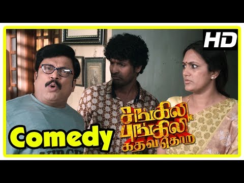 Sangili Bungili Kadhava Thorae Comedy Scenes | Part 2 | Jiiva | Soori | Sridivya | Thambi Ramaiah - UChtEvBpe2GQkVzzxvMLLUHA