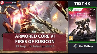 Vido-Test : [TEST 4K] ARMORED CORE VI: FIRES OF RUBICON sur XBOX, PS5 & PC