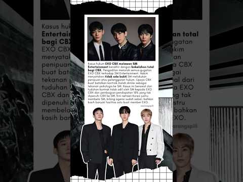 EXO-CBX Kalah Total Lawan SM! Netizen Korea “SM Terlalu Baik!" #exocbx #exo #kpop #idol #shorts