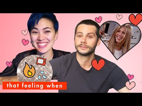 Dylan O’Brien and Jessica Henwick Reveal Their Famous Crushes! | That Feeling When | Cosmopolitan