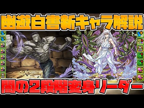 実質闇ロボ！2段階変身リーダーがついに実装！幽遊白書の隠しキャラが来たぞ！【パズドラ】