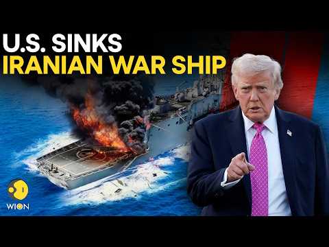 US‑Iran War LIVE: US Submarine Sinks Iranian Warship Near Sri Lanka, At least 87 Killed | WION Live