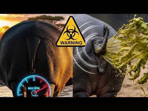 Nature’s Grossest Propeller: Why Hippos Have Tiny Tails