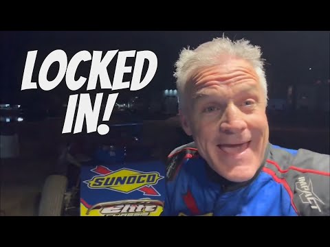 I'm Locked in The Show! - dirt track racing video image