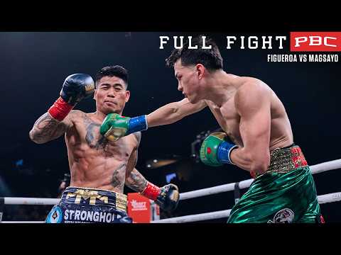 Figueroa vs Magsayo FULL FIGHT: March 4, 2023 | PBC on Showtime