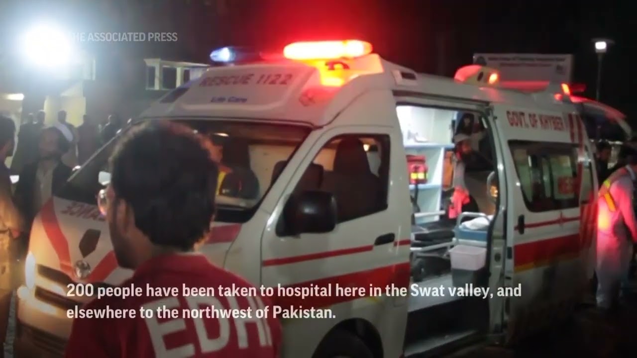 Deadly earthquake strikes Pakistan and Afghanistan