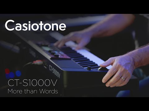 Casiotone CT-S1000V - More than words