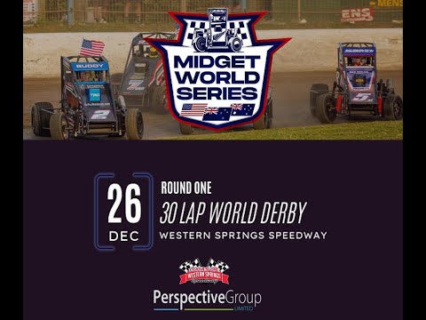 2025 International Midget Series - Lucas Oils Western Springs Boxing Day 2024 - dirt track racing video image