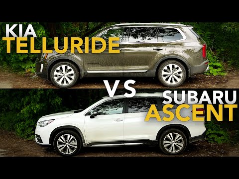 2020 Kia Telluride vs Subaru Ascent: How Kia Compares to one of the Best Three Row SUVs - UCV1nIfOSlGhELGvQkr8SUGQ