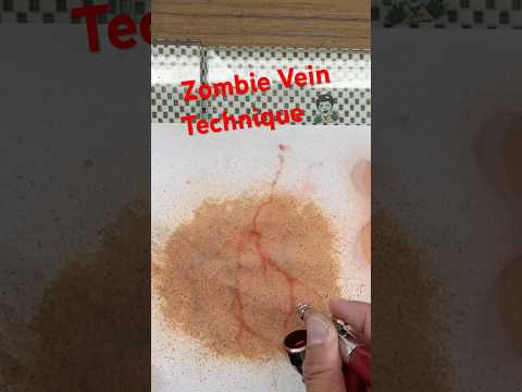 How to create Zombie Veins #diycosplay #specialeffects