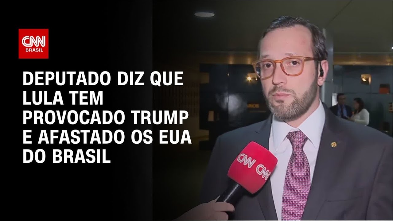 Postura de Lula dificulta diálogo com os EUA diz deputado Filipe Barros à CNN | CNN 360