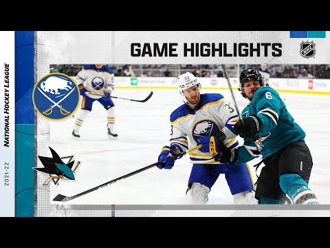 Sabres @ Sharks 11/2/2021 | NHL Highlights