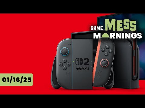 Nintendo Switch 2 Finally Revealed | Game Mess Mornings 01/16/25