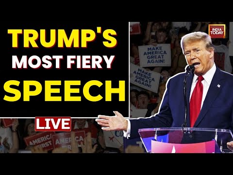 Trump Speech LIVE: Trump's Warning Against 'Illegal Aliens' | Trump Tariffs To Warn India? | LIVE