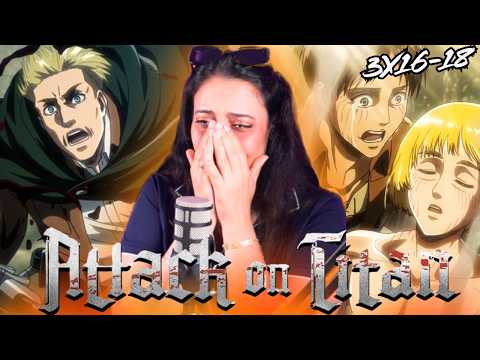 THIS Is Why Attack on Titan Is A Masterpiece ...😭| First Anime Reaction | S3 Episodes 16-17-18