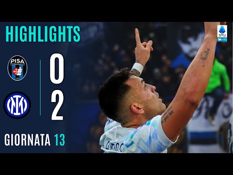 PISA-INTER 0-2 | HIGHLIGHTS | 13ª GIORNATA | SERIE A ENILIVE 2025/26