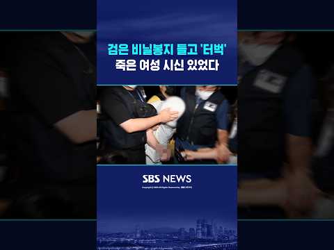 검은 비닐봉지 들고 '터벅'..죽은 <strong>여성</strong> 시신 있었다 #<strong>shorts</strong>