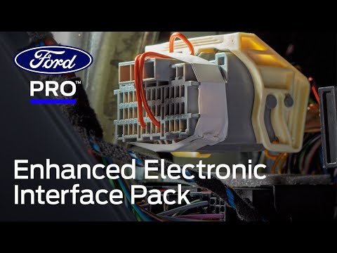 Ford Pro™ Spesialkjøretøy – utvidet elektronisk grensesnittpakke | Ford Norge