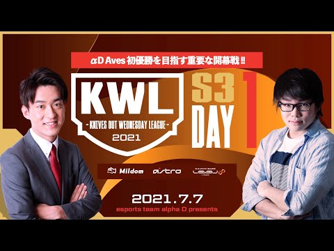 【荒野行動】真KWL 7月度 開幕戦！【αD Aves 初優勝へ重要な初戦】実況：Bocky＆柴田