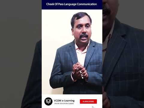 Cheek Of Para-Language Communication – #Shortvideo – #businesscommunication – #BishalSingh -Video@51