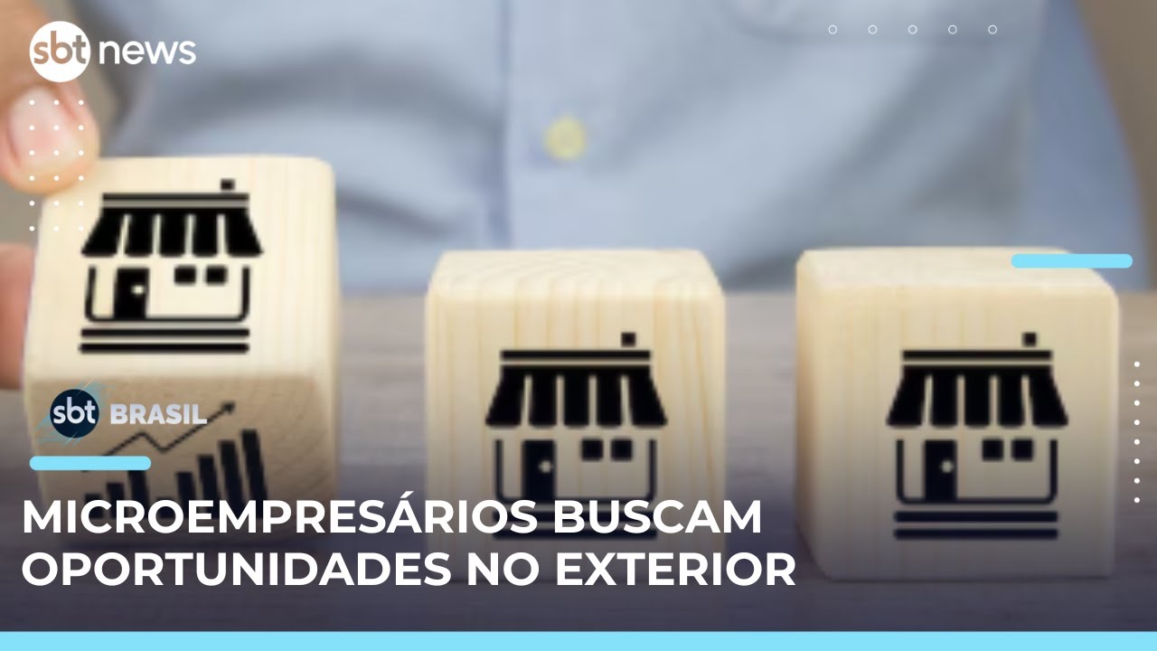 Exportação de micro empresas cresce com oportunidades criadas por guerra tarifária | SBTBrasil
