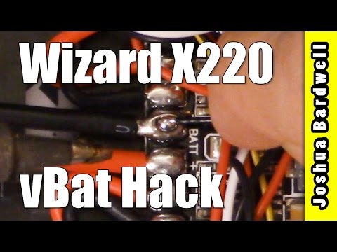 Eachine Wizard X220 | BATTERY VOLTAGE MONITORING HACK - UCX3eufnI7A2I7IkKHZn8KSQ