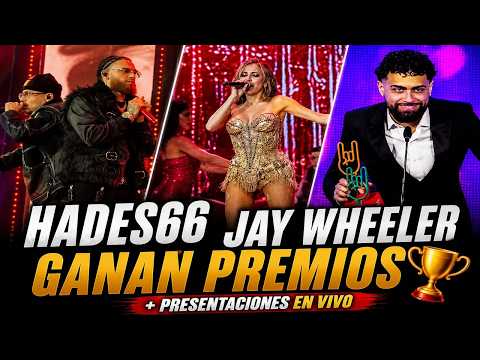 Hades66, Hanzel La H y Mar Solís EN VIVO + Jay Wheeler y Hades66 Reciben Premios Tu Music Urbano