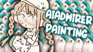 【HANDCAM SCULPTING】 painting my aiadmirer sculptures!