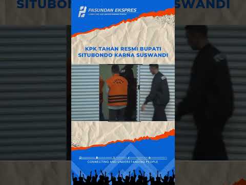 KPK Resmi Tahan Bupati Situbondo Karna Suswandi #shortvideo #news #viralshorts