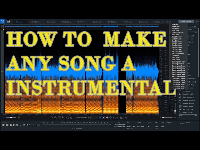 How to Turn Music into an Instrumental