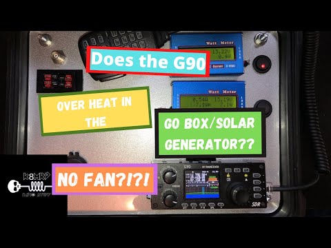 How hot does the G90 get in the GoBox?