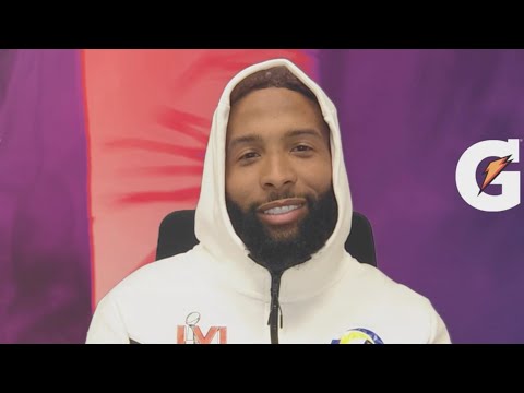 Rams WR Odell Beckham Jr. On Surprising Youth Football Team With Super Bowl LVI Tickets video clip