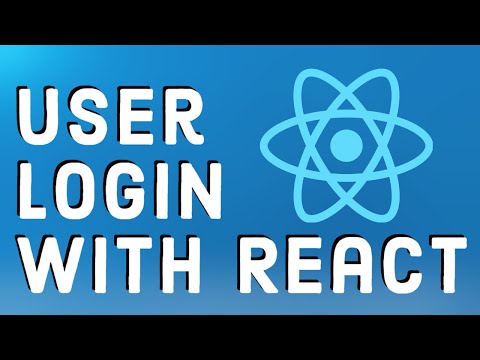 React Tutorial 13 - How To Create a User Login with React.js