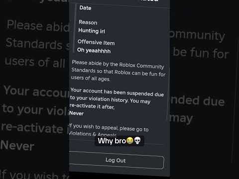 Really bro why?😭💀 #banned #roblox